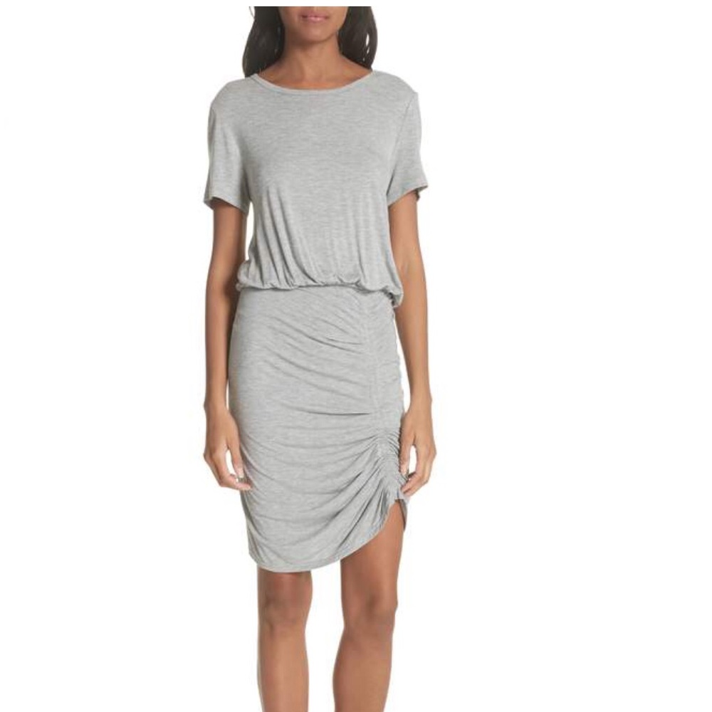Veronica beard yari grey dress size large